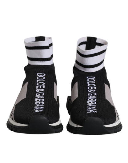 Sorrento Slip-On Sneakers - Black & Gray