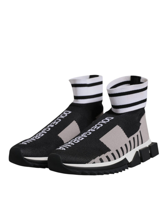 Sorrento Slip-On Sneakers - Black & Gray