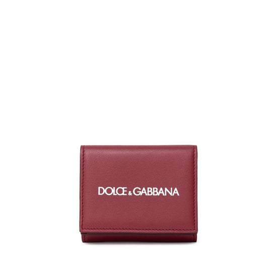 Red Calfskin Wallet