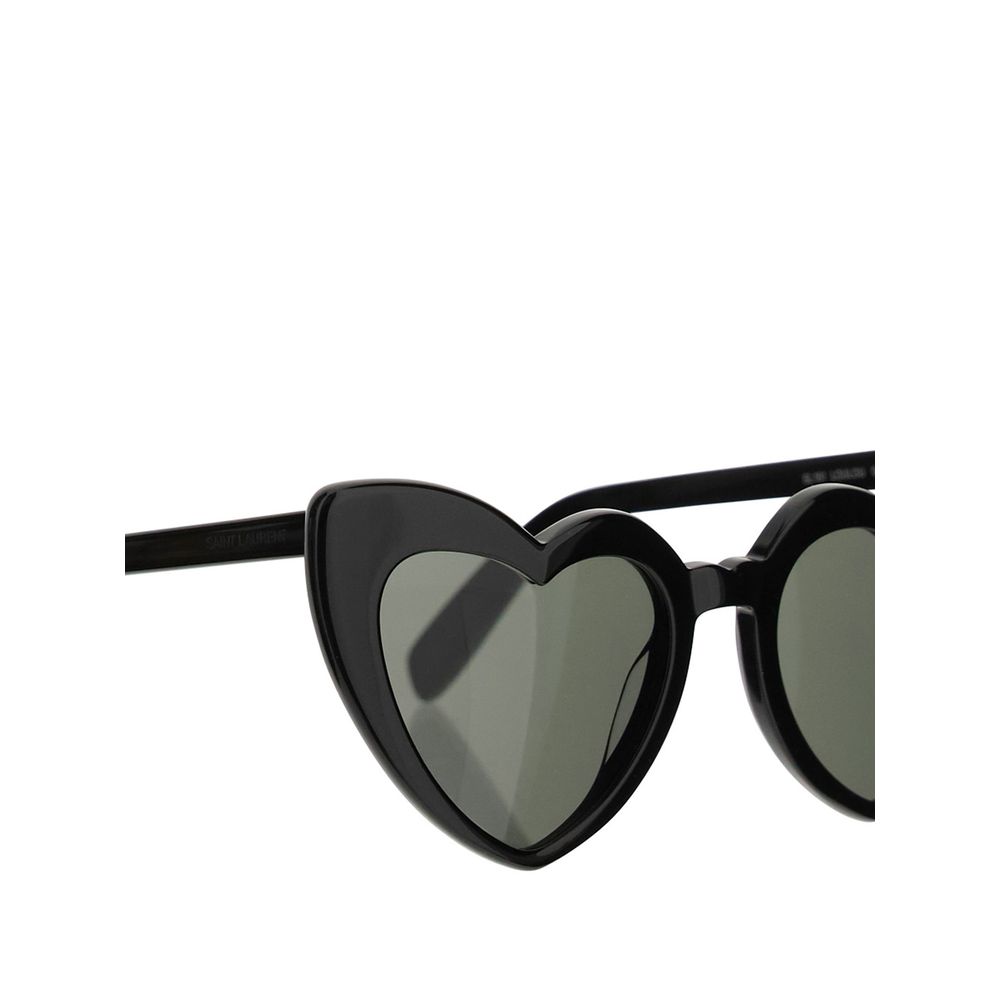 LouLou Heart-Shaped Sunglasses in Bright Red