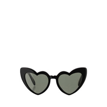 LouLou Heart-Shaped Sunglasses in Bright Red