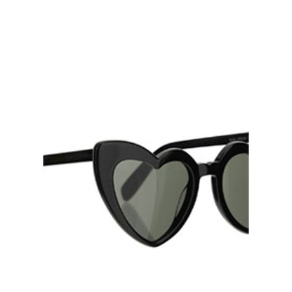 LouLou Heart-Shaped Sunglasses in Bright Red