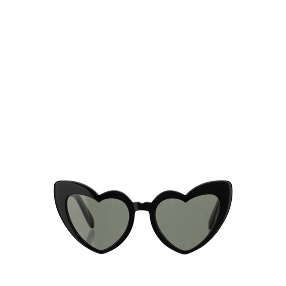LouLou Heart-Shaped Sunglasses in Bright Red
