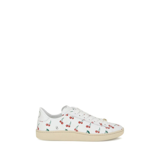 Royco Cherryfic Leather Sneakers - Women's Designer Low-Top Shoes