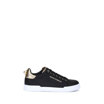 Leather Portofino Sneakers - Italian Crafted Low-Top Designer Footwear