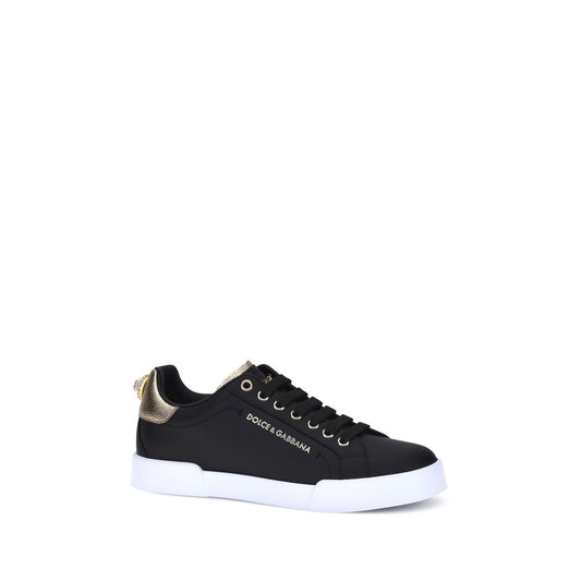 Leather Portofino Sneakers - Italian Crafted Low-Top Designer Footwear