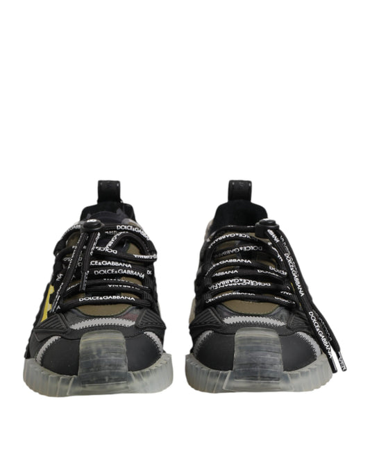 Dolce &amp; Gabbana Multicolor Lace-Up Low-Top NS1 Sneakers