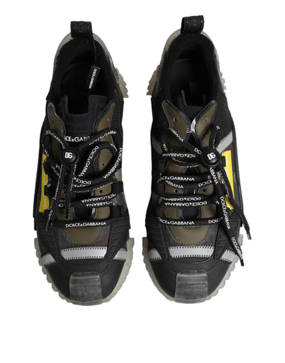 Dolce &amp; Gabbana Multicolor Lace-Up Low-Top NS1 Sneakers