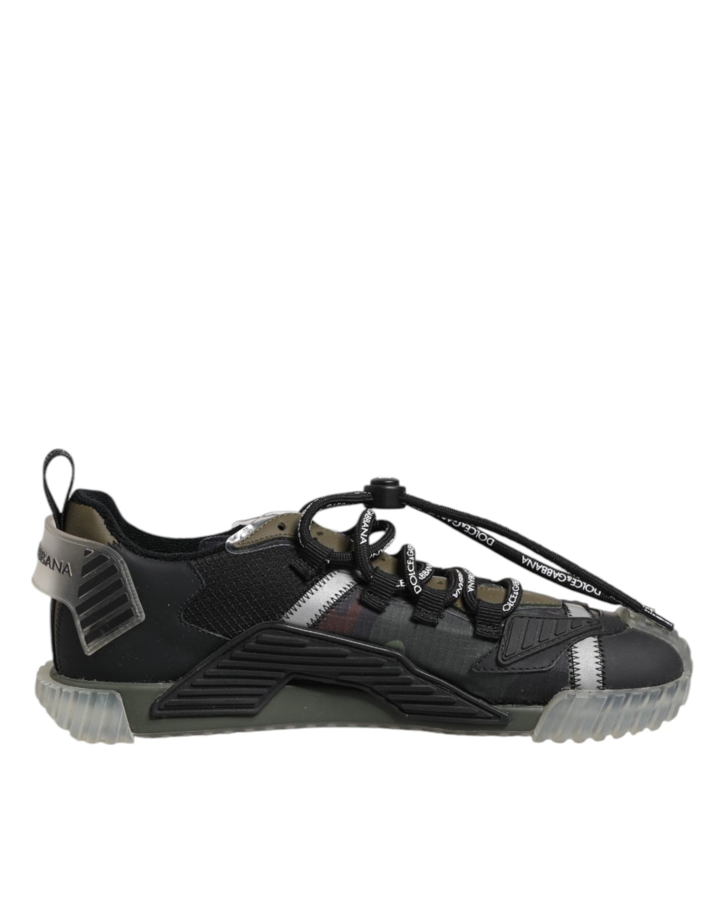 Dolce &amp; Gabbana Multicolor Lace-Up Low-Top NS1 Sneakers