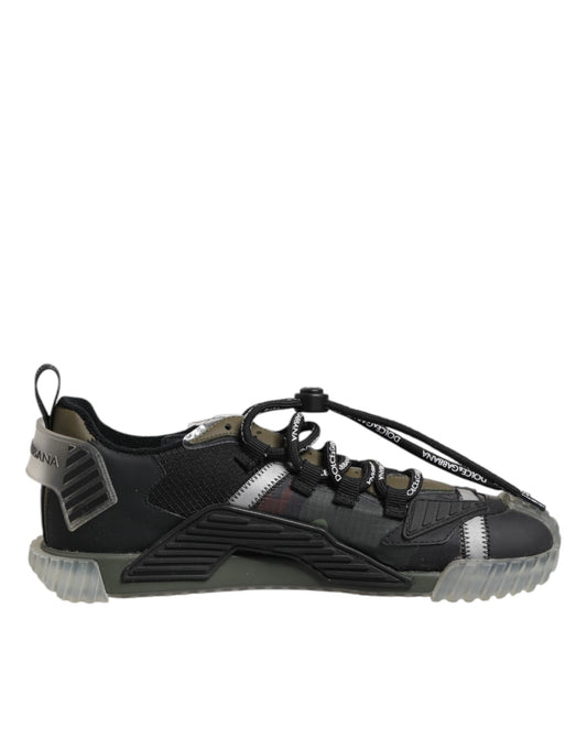 Dolce &amp; Gabbana Multicolor Lace-Up Low-Top NS1 Sneakers