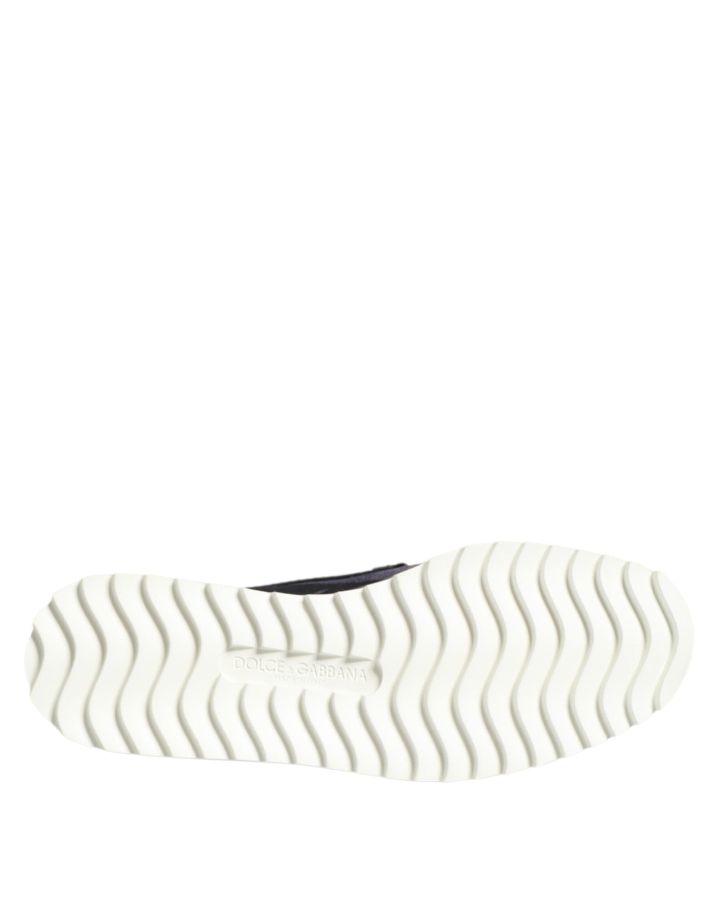 Dolce &amp; Gabbana Black Tropical Slip-On Men's Sneakers
