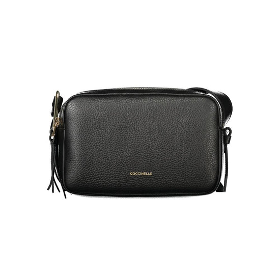 Coccinelle Black Leather Handbag