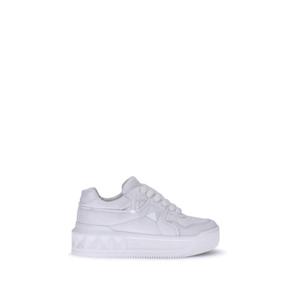 Leather Studded XL Sneakers - Premium Italian Craftsmanship
