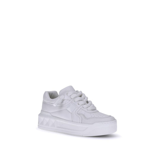 Leather Studded XL Sneakers - Premium Italian Craftsmanship