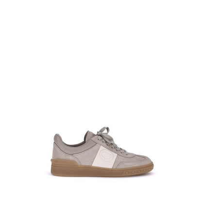 Leather Upvillage Sneakers with Signature VLogo Detail