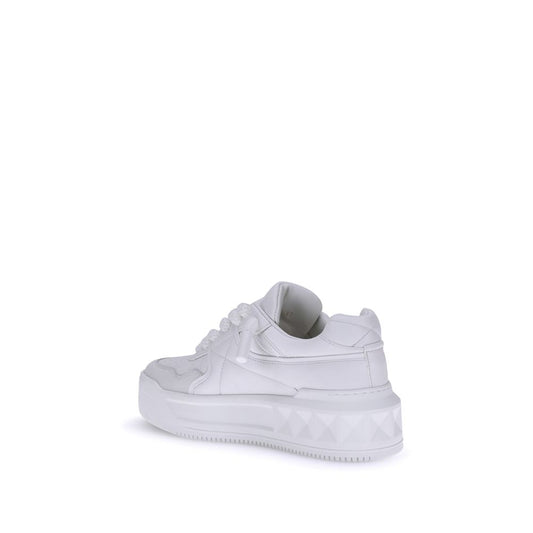 Leather Studded XL Sneakers - Premium Italian Craftsmanship