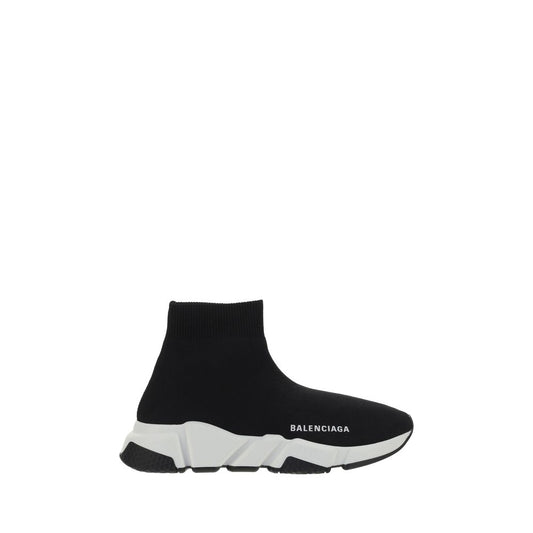 Sock-Style Speed Sneakers - Ribbed Ankle Design with Textured Sole