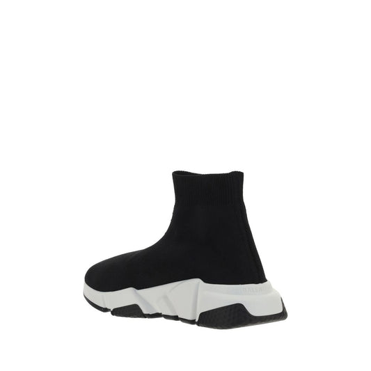 Sock-Style Speed Sneakers - Ribbed Ankle Design with Textured Sole