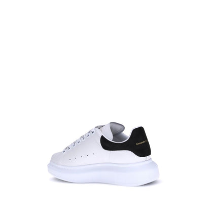 Leather Platform Sneakers with Studded Details