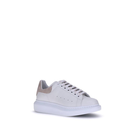 Leather Platform Sneakers with Studded Details
