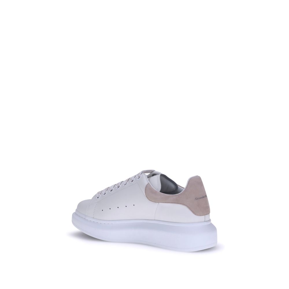 Leather Platform Sneakers with Studded Details