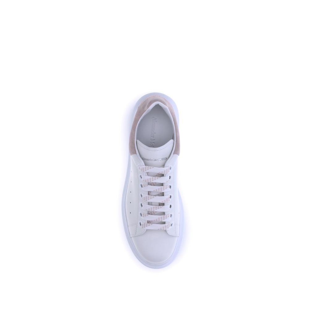 Leather Platform Sneakers with Studded Details