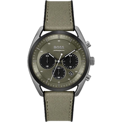 Green Fabric Watch