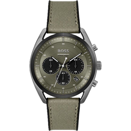 Green Fabric Watch