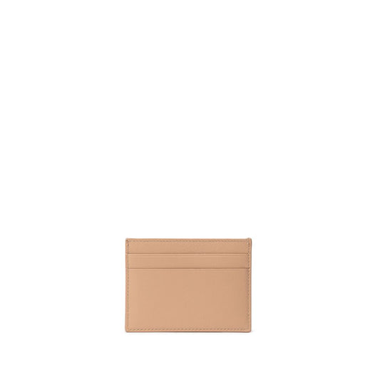 Balenciaga Beige Leather Card Holder