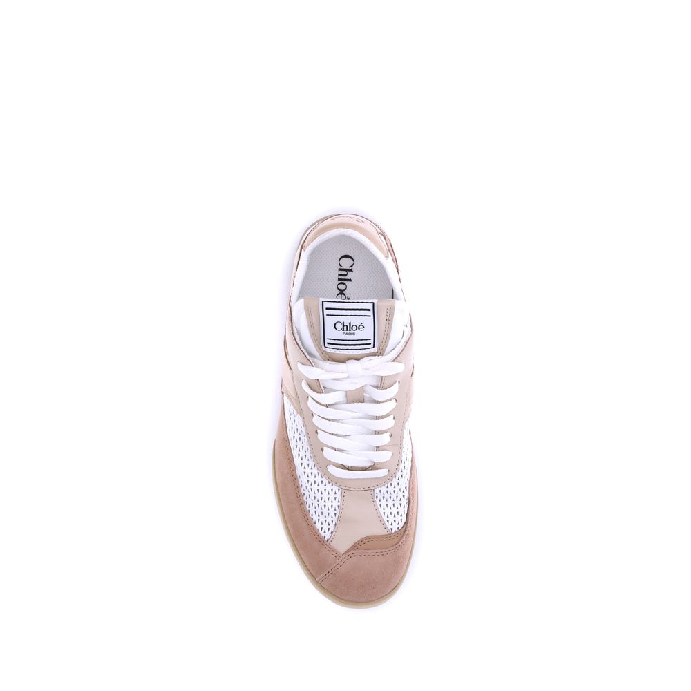 Mesh & Leather Kick Sneakers - Italian Crafted Luxury Footwear