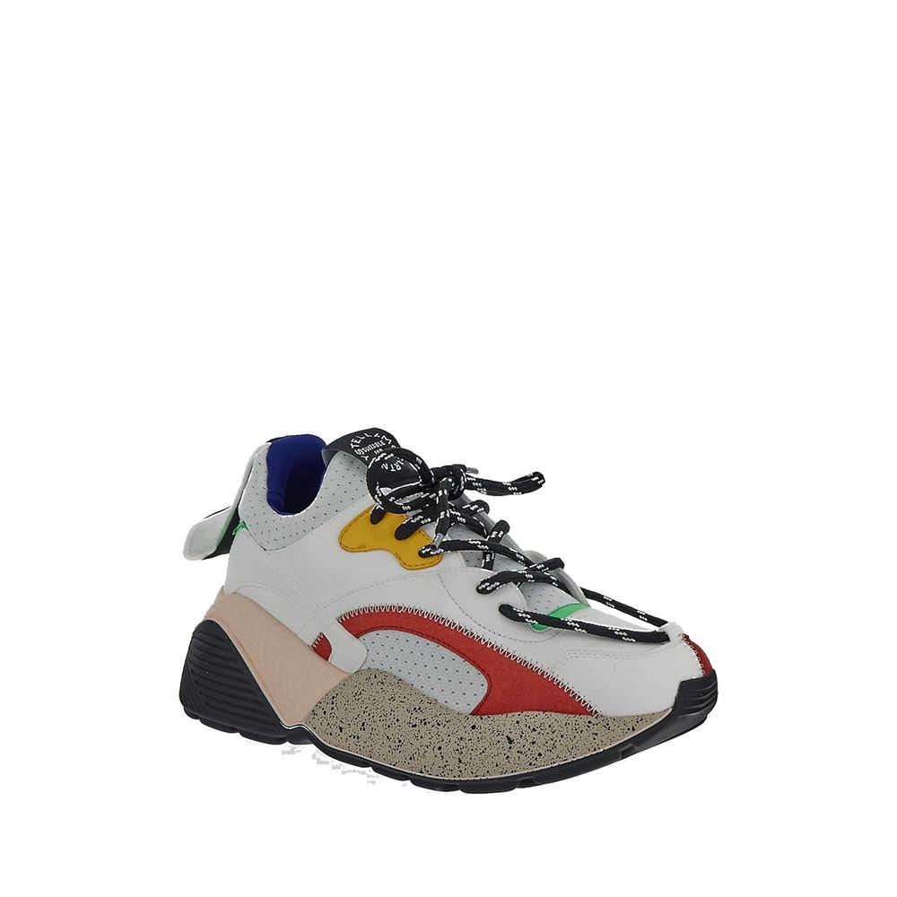 Eclypse Colourblock Luxury Sneakers - Italian Crafted Faux Leather