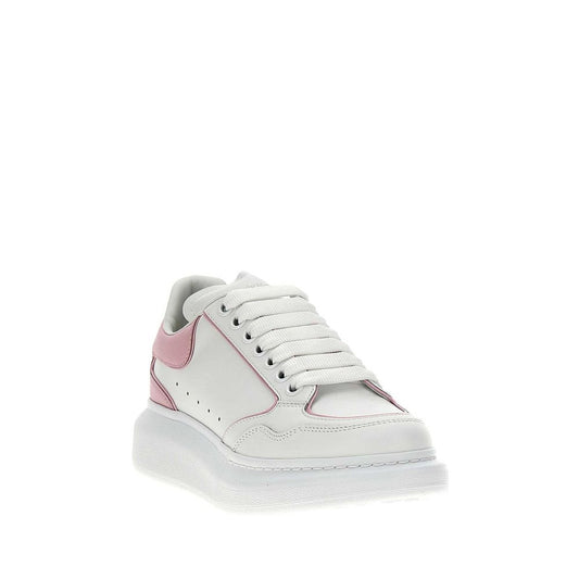 Italian Leather Perforated Sneakers - Women's Low Top