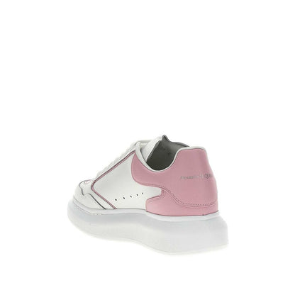 Italian Leather Perforated Sneakers - Women's Low Top