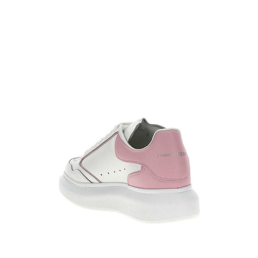 Italian Leather Perforated Sneakers - Women's Low Top