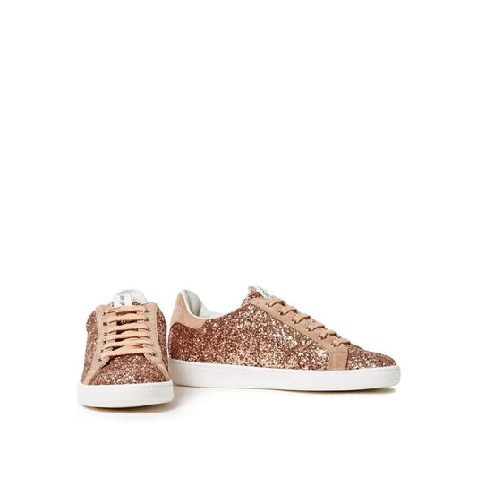Glittered Woven Sneakers - Italian Crafted Low Top