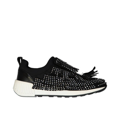 Sergio Rossi SR1 Running Crystal Sneakers