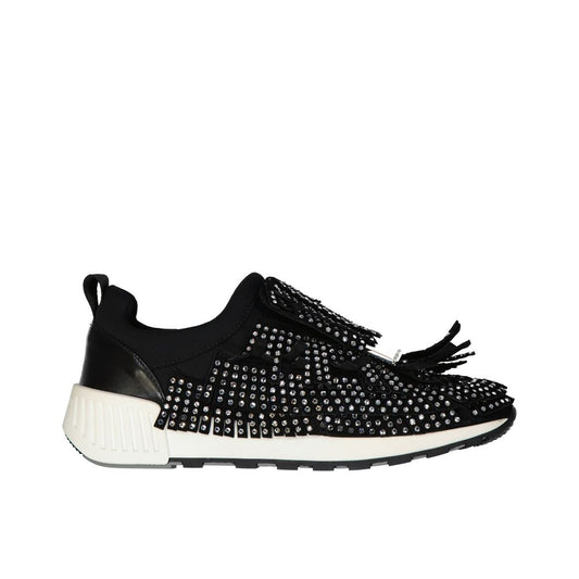 Sergio Rossi SR1 Running Crystal Sneakers