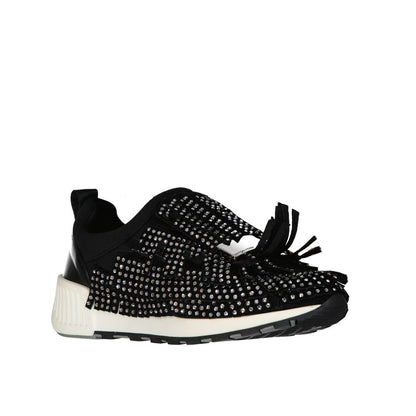 Sergio Rossi SR1 Running Crystal Sneakers