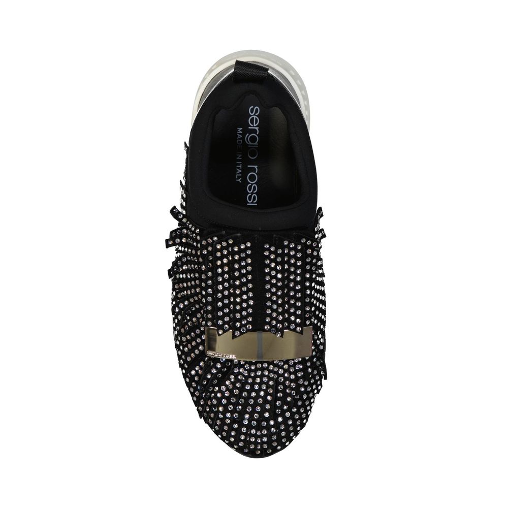 Sergio Rossi SR1 Running Crystal Sneakers