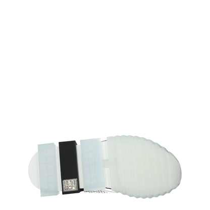 Dolce &amp; Gabbana White Fabric Athletic Sneakers