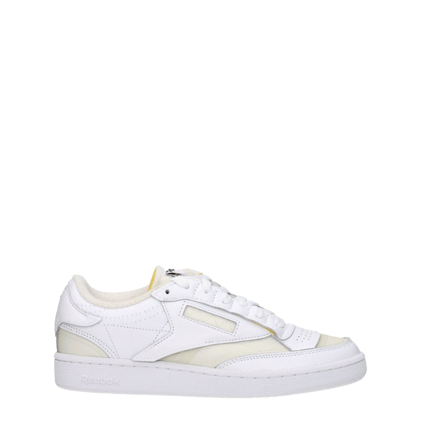 Maison Margiela White Fabric Low-Top Sneakers