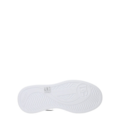 Dolce &amp; Gabbana White Leather Low-Top Sneakers
