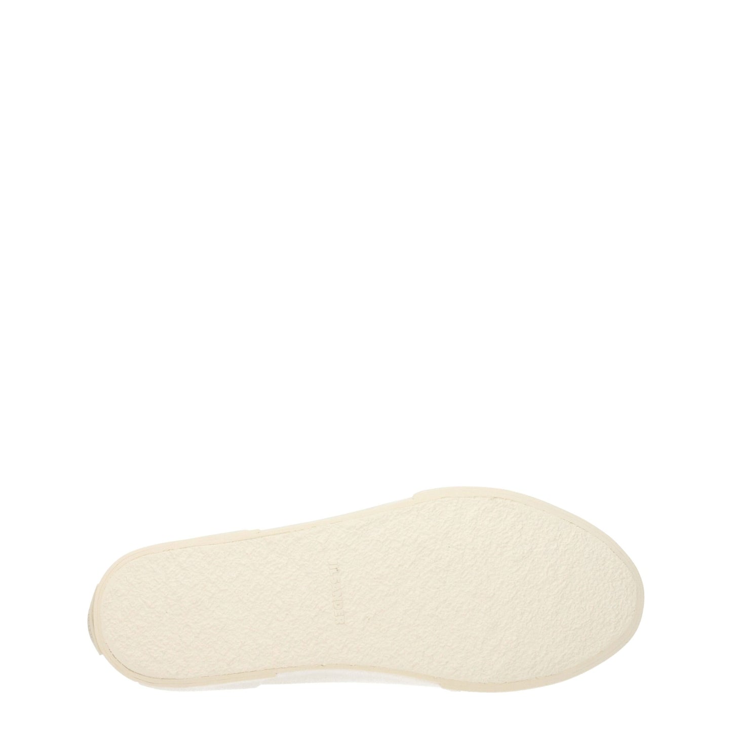 Jil Sander Beige Fabric High-Top Sneakers
