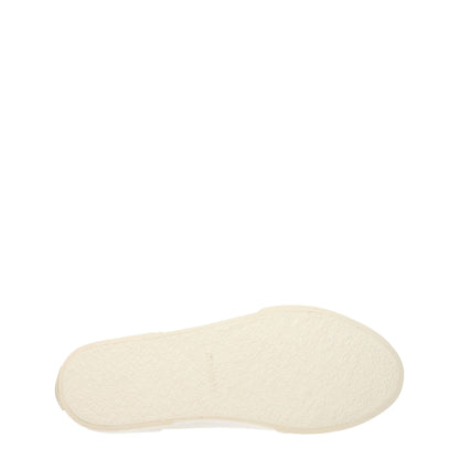 Jil Sander Beige Fabric High-Top Sneakers