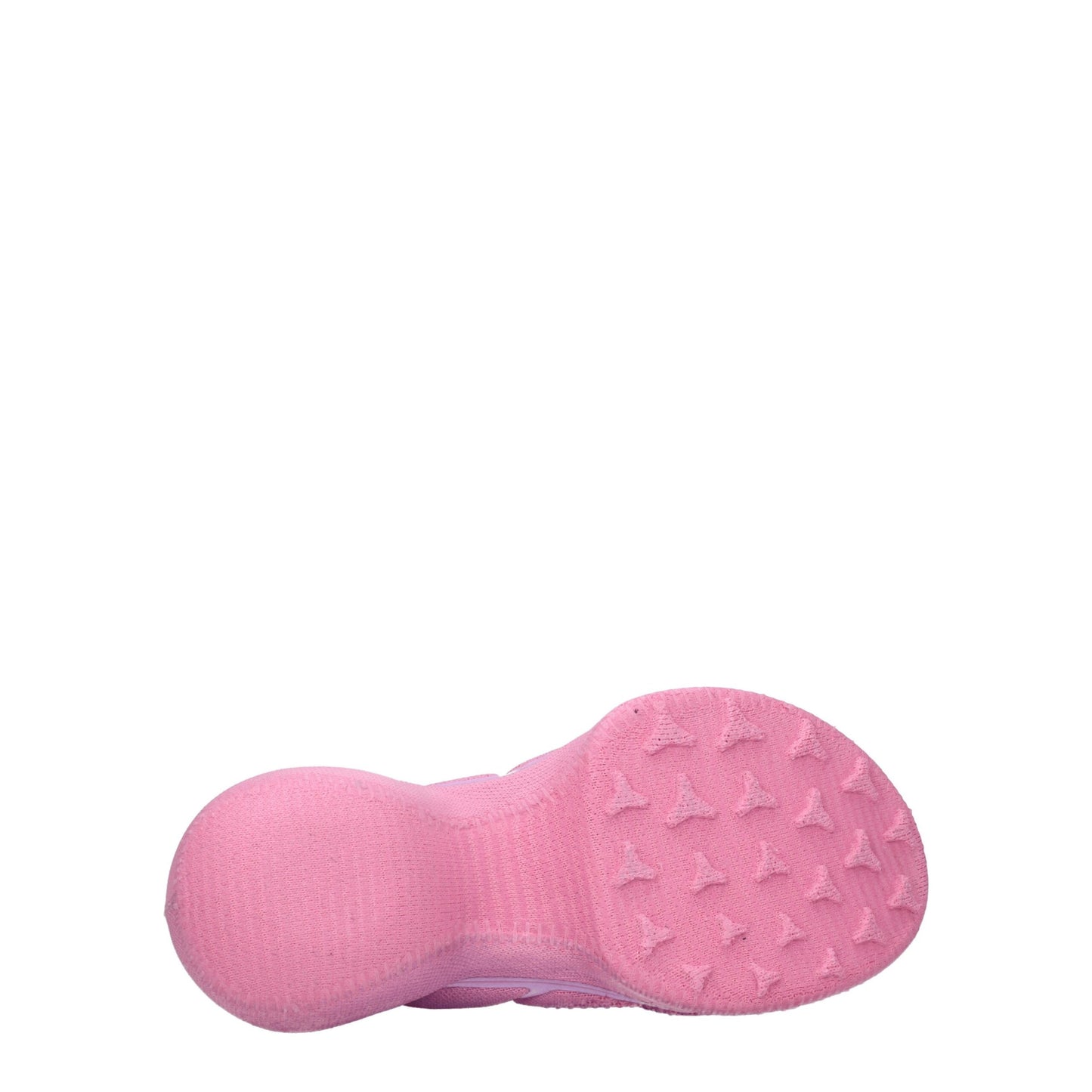 Pink Fabric Sneakers - Designer Sporty Glam Style