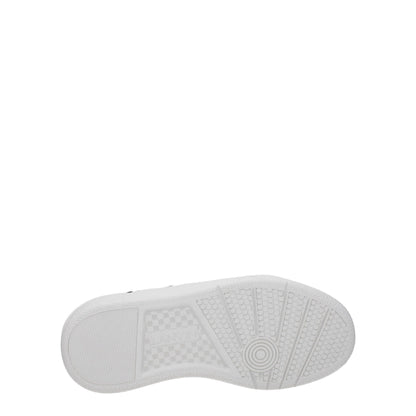 Lanvin White Fabric Low-Top Sneakers