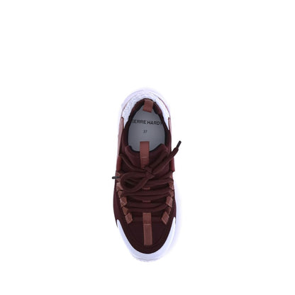 Trek Cosmetic Sneakers - Luxury Designer Athletic Footwear with Embossed Monogram