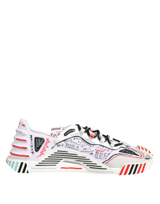 Dolce &amp; Gabbana Multicolor Low Top NS1 Men's Sneakers