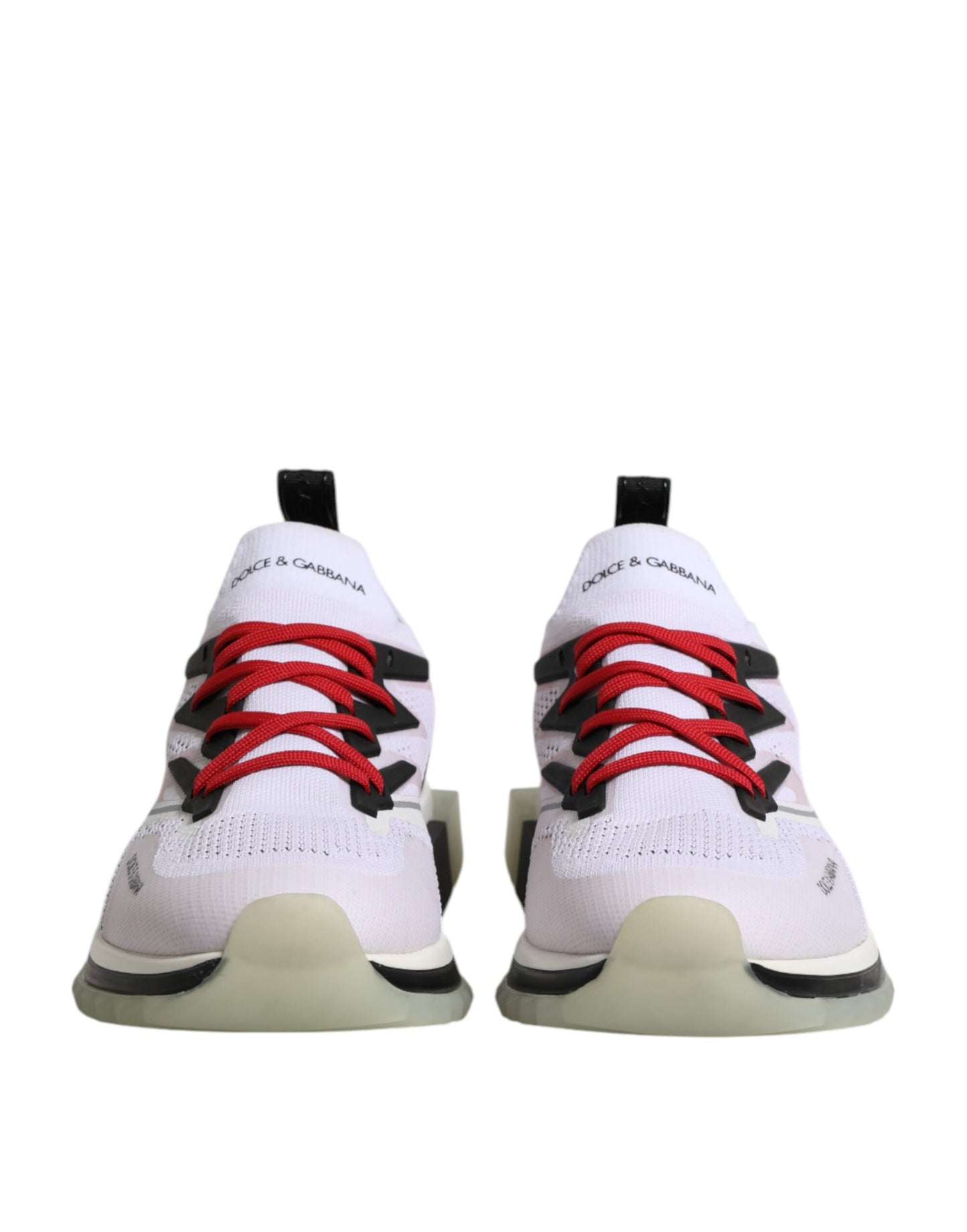 Dolce &amp; Gabbana White SORRENTO Sport Stretch Sneakers