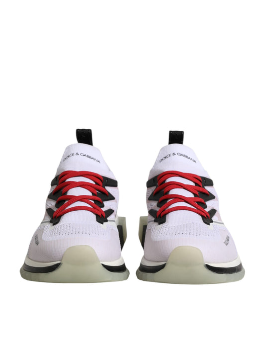 Dolce &amp; Gabbana White SORRENTO Sport Stretch Sneakers